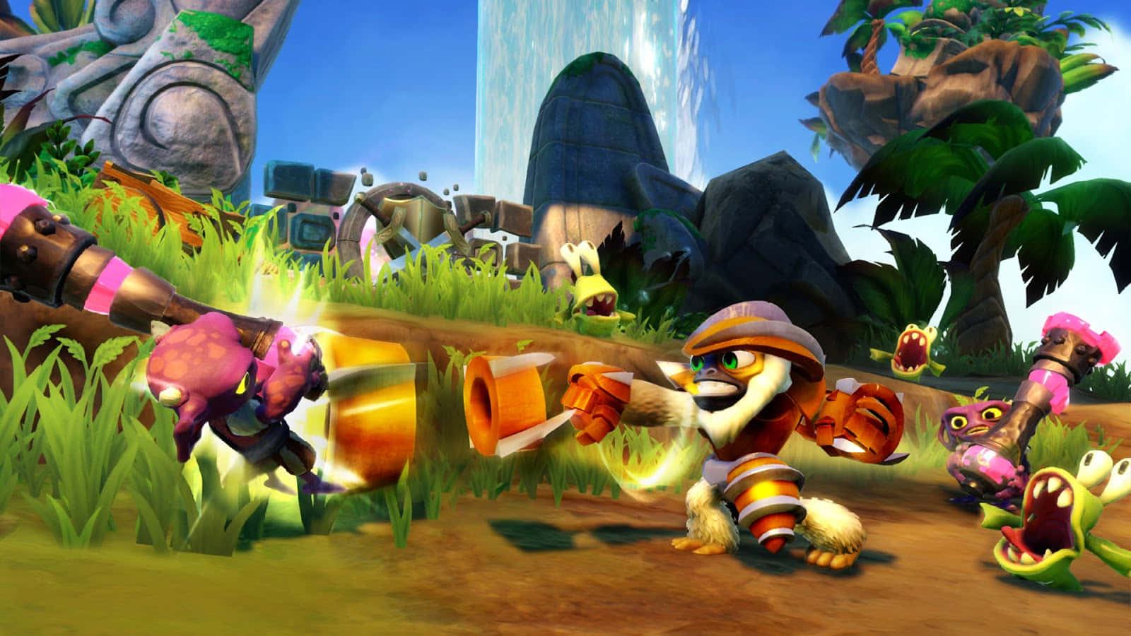 “welcome To The Magical World Of Skylanders!” Wallpaper