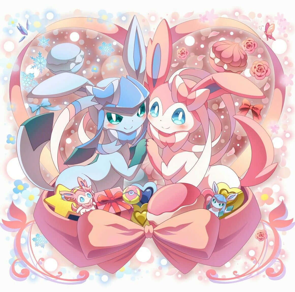 Welcome To The World Of Cute Sylveon. Wallpaper