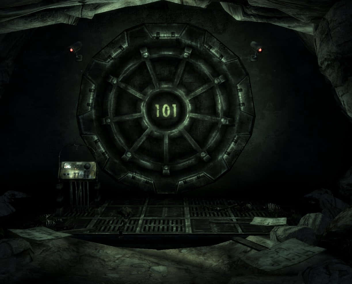 Welcome To Vault 101 - A Glimpse Into The Fallout Universe Wallpaper