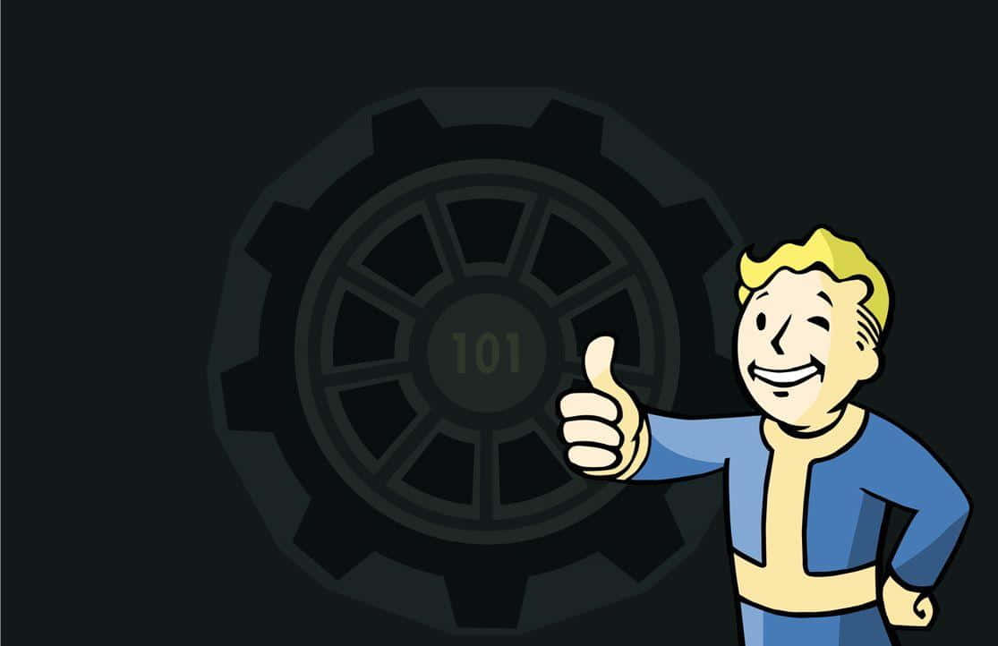 Welcome To Vault 101 - The Shelter Of The Future Wallpaper