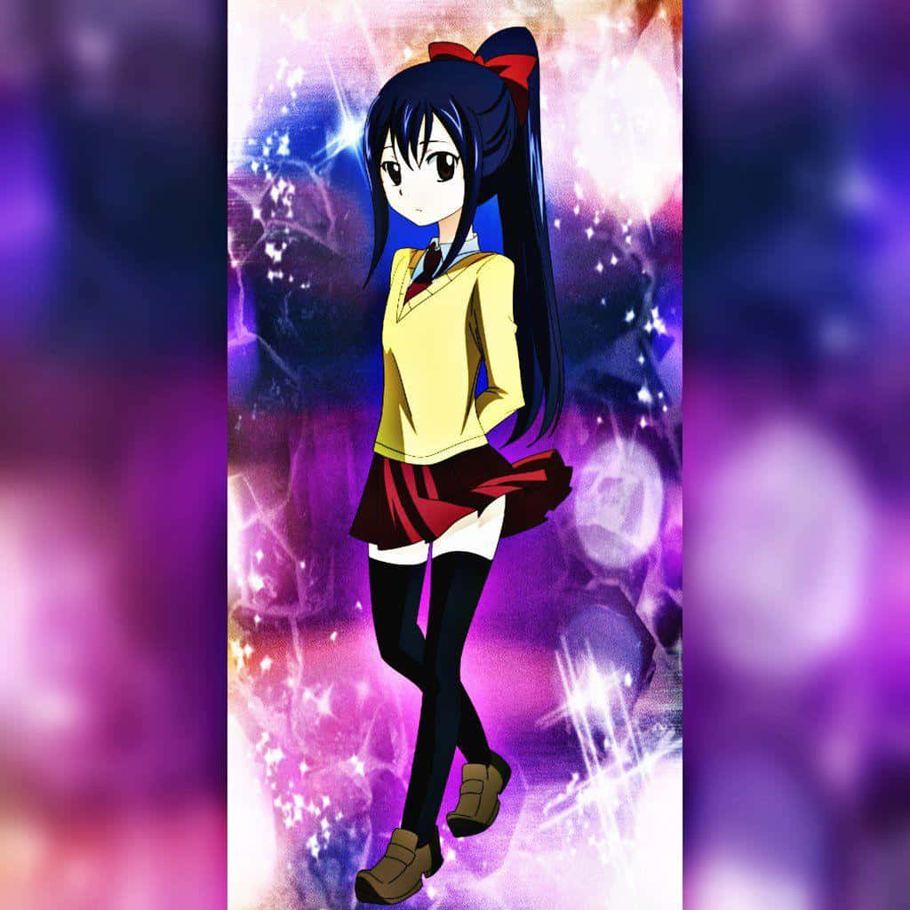 Wendy Marvell Unleashes Her Dragon Slayer Magic Wallpaper