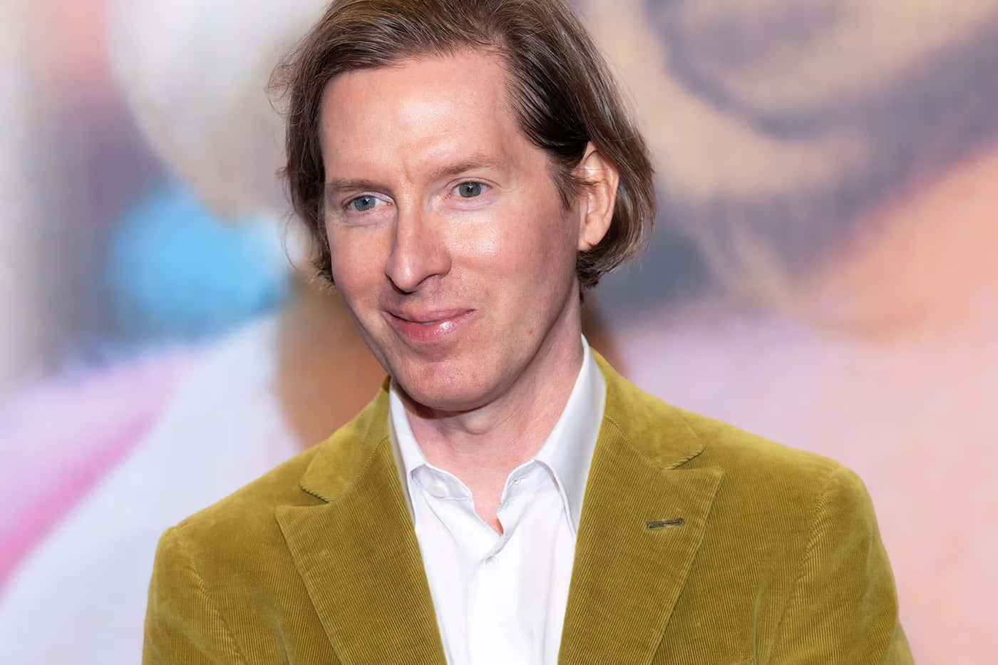 Wes Anderson Smilingat Event Wallpaper