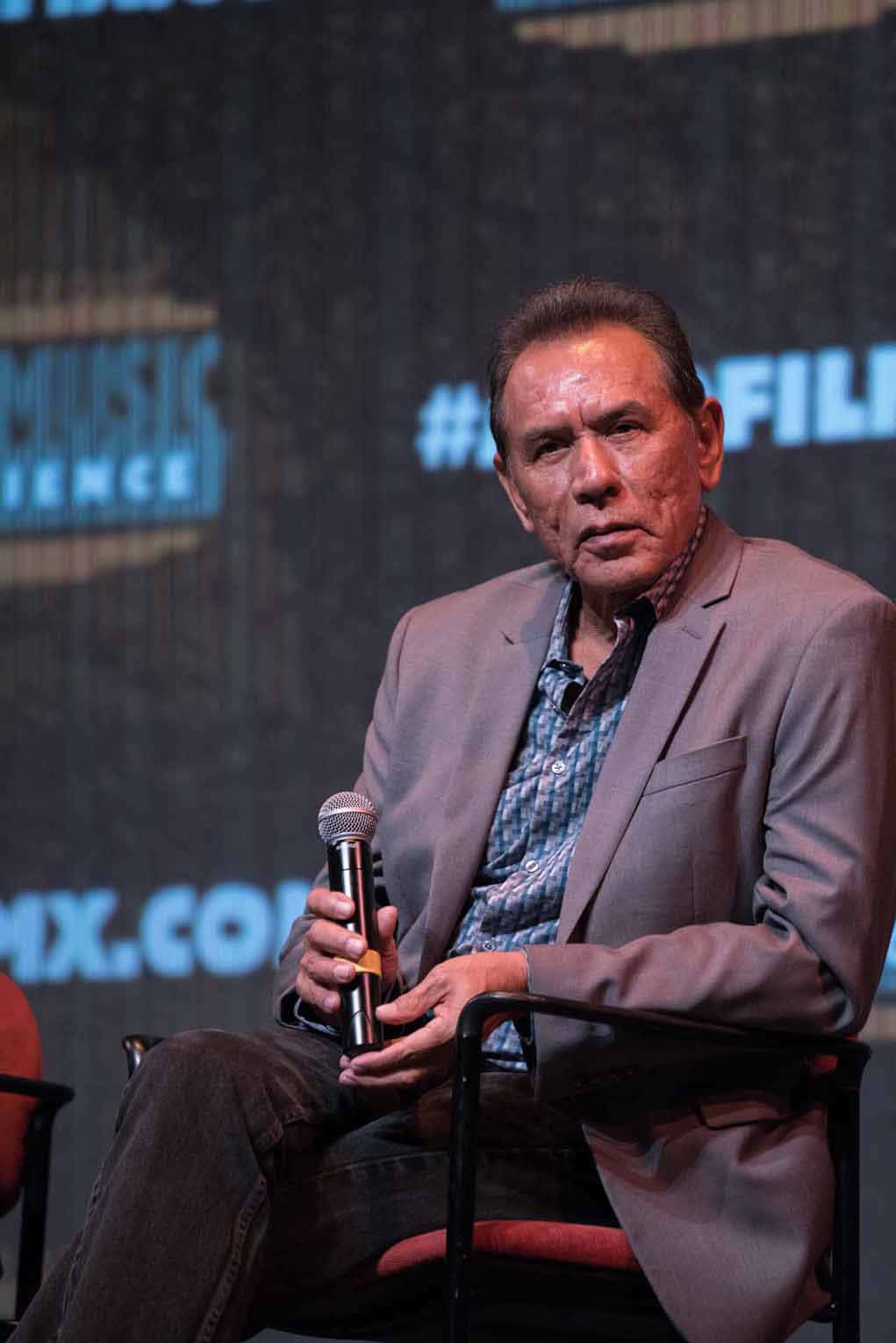 Wes Studi Speaking Event Wallpaper