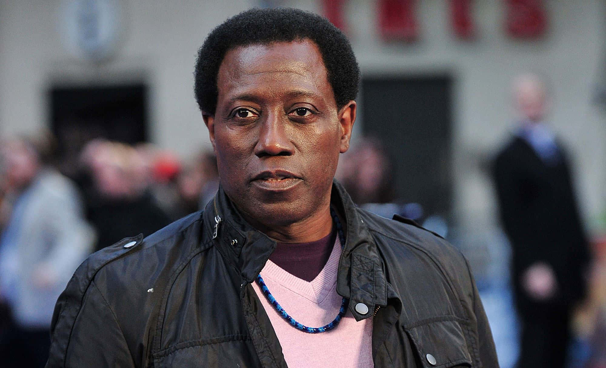 Wesley Snipes Striking A Confident Pose Wallpaper