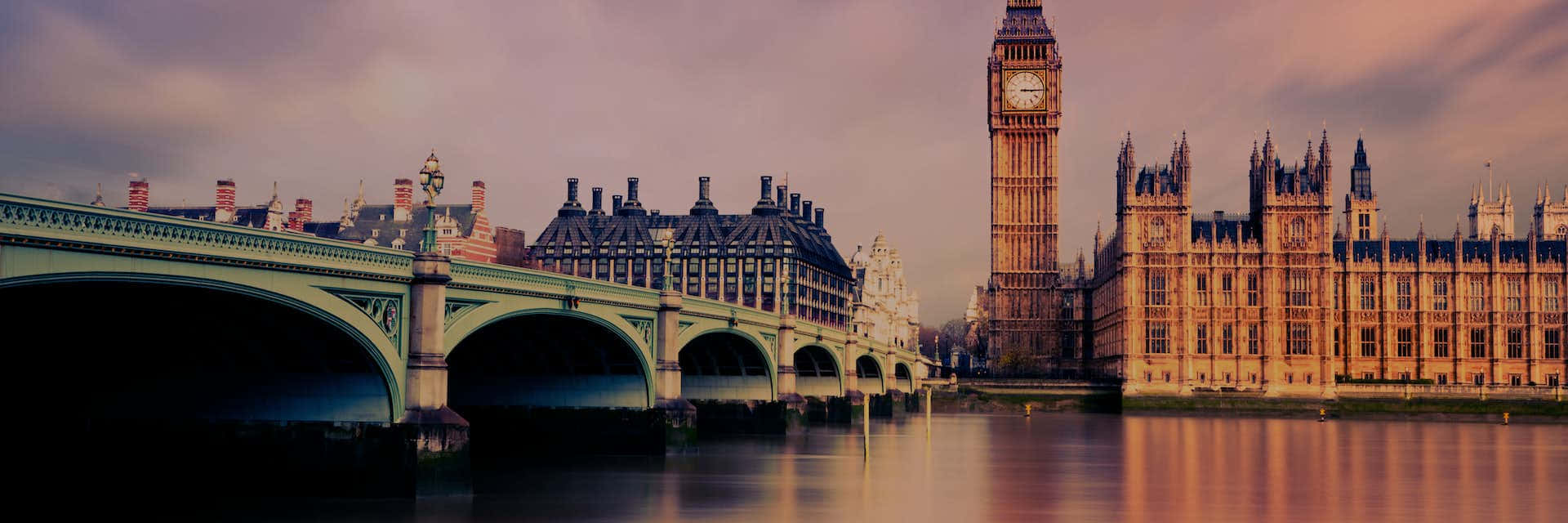 Westminster Bridge Big Ben Sunset Wallpaper