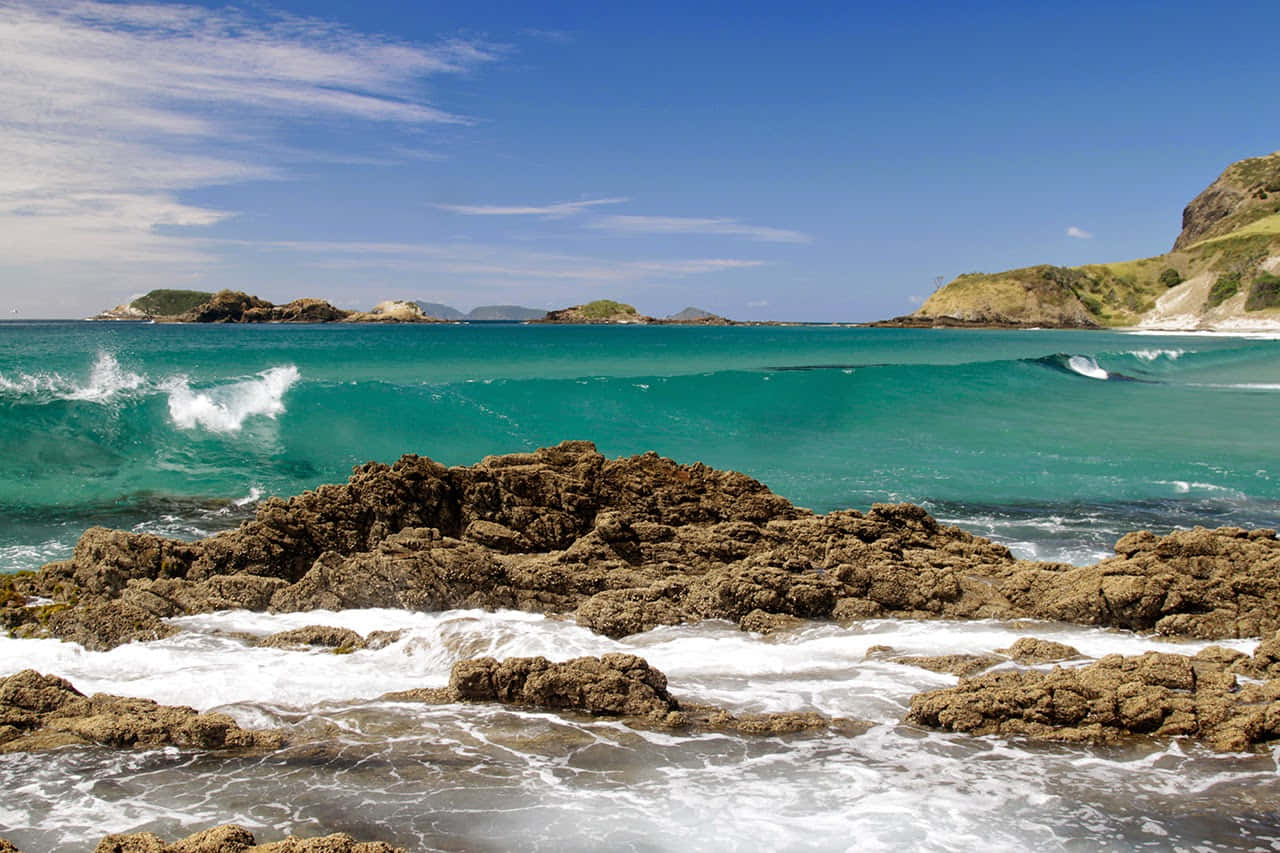 Whangarei Coastline New Zealand Wallpaper