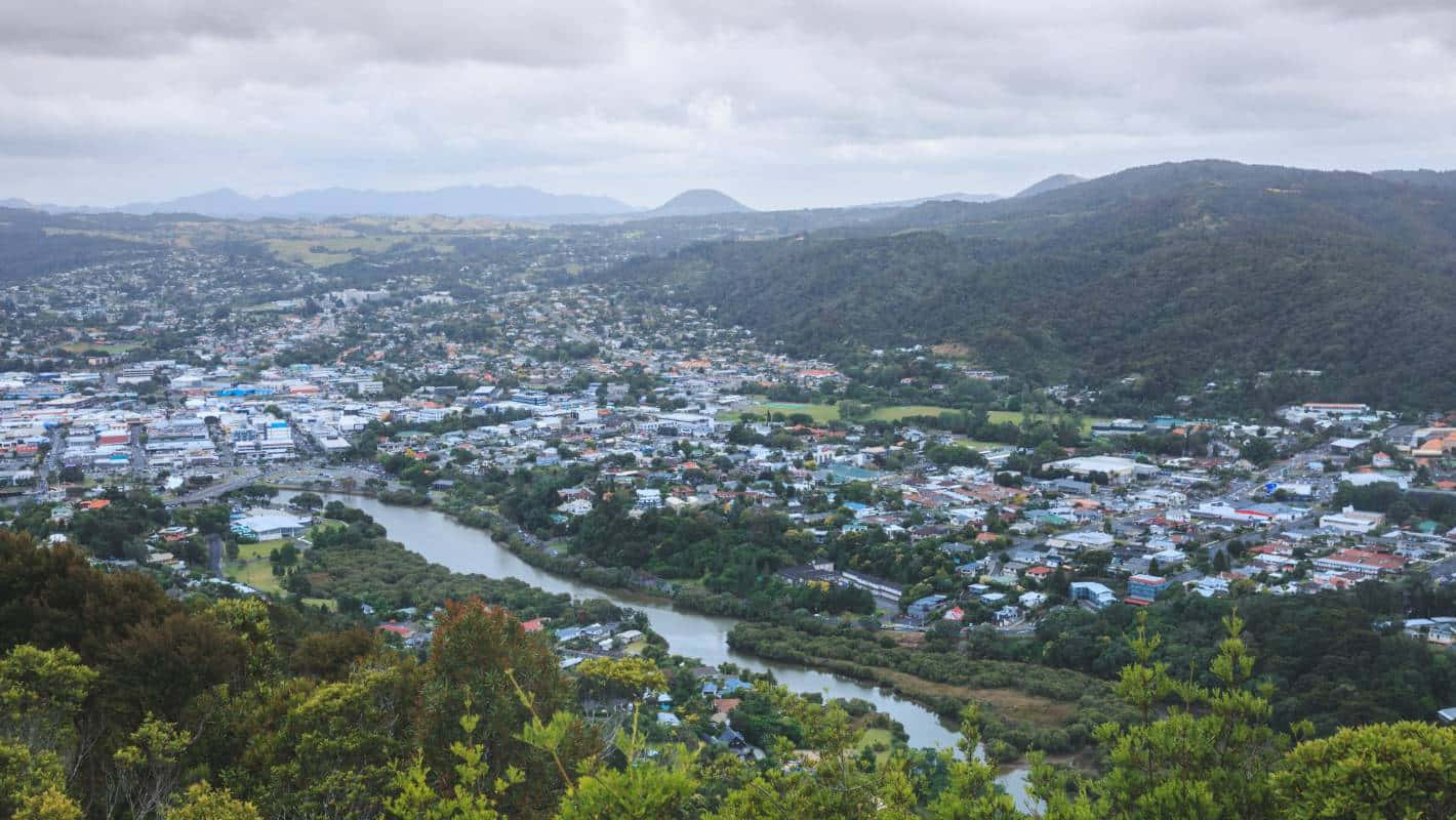 Whangarei Overlook New Zealand Wallpaper