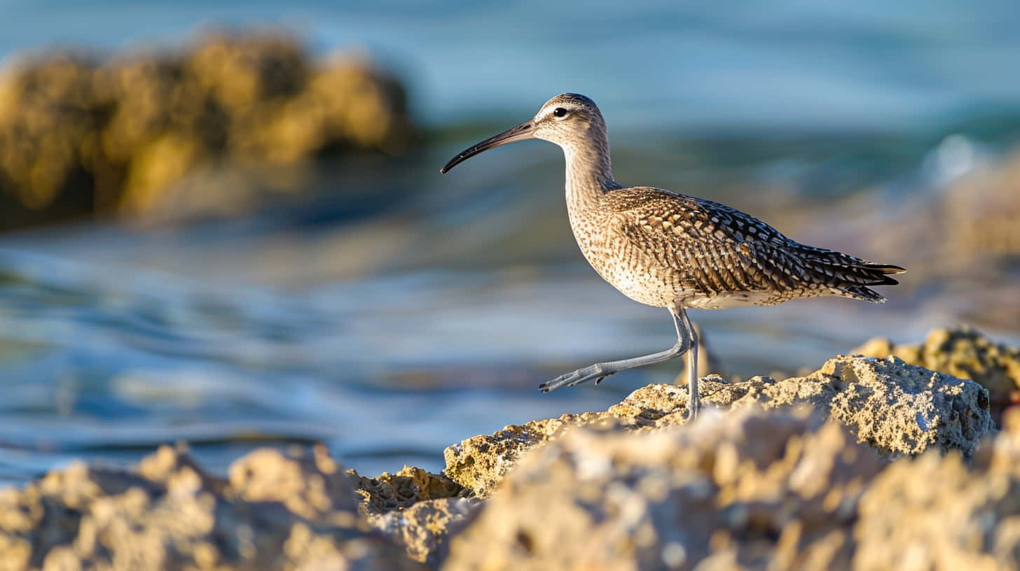 Whimbrelon Coastal Rocks.jpg Wallpaper