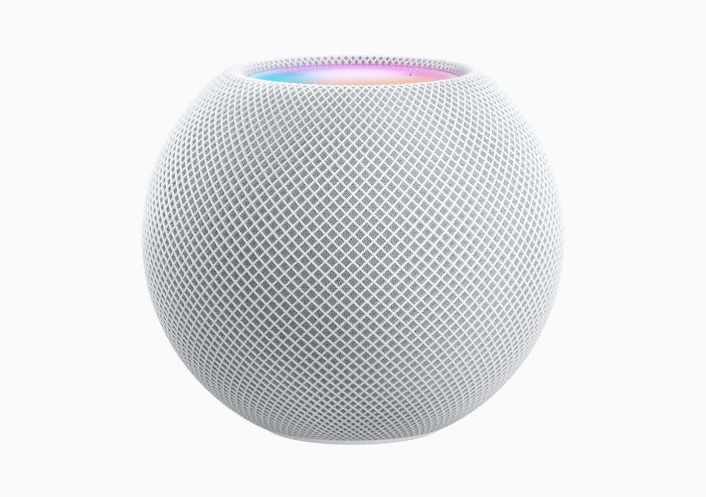 White Homepod Smart Speaker Wallpaper