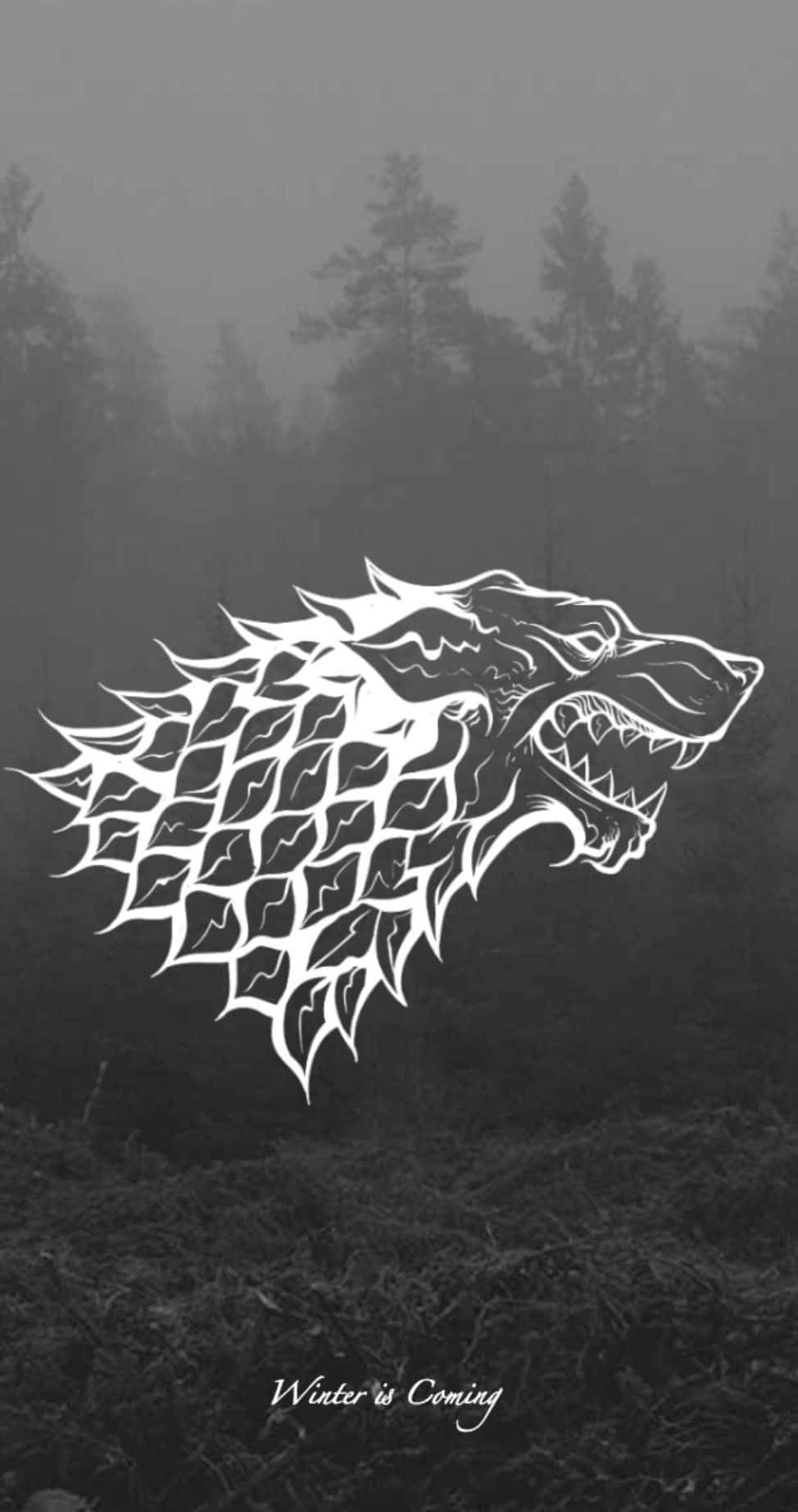 White House Stark Logo Forest Wallpaper