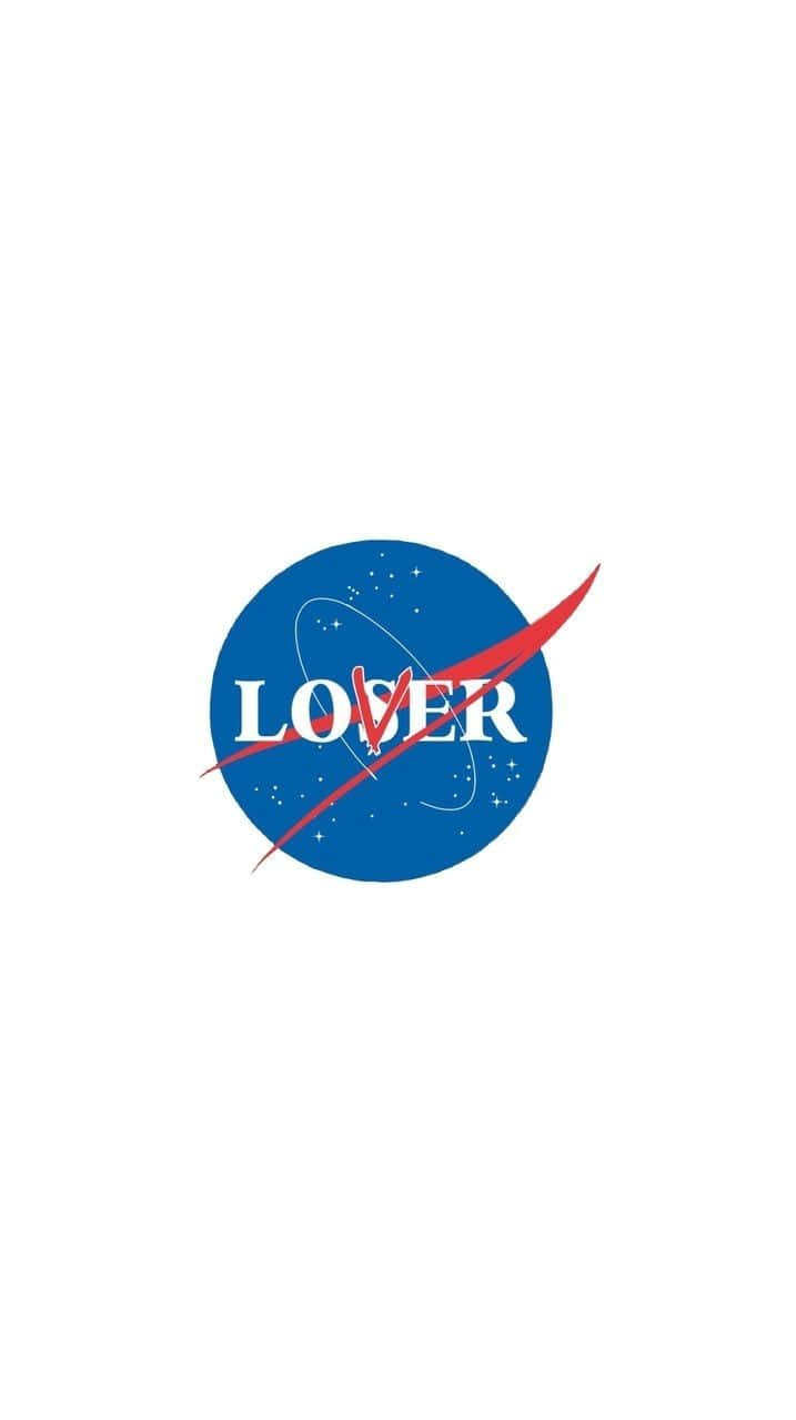 White Lover Loser Nasa Logo Wallpaper