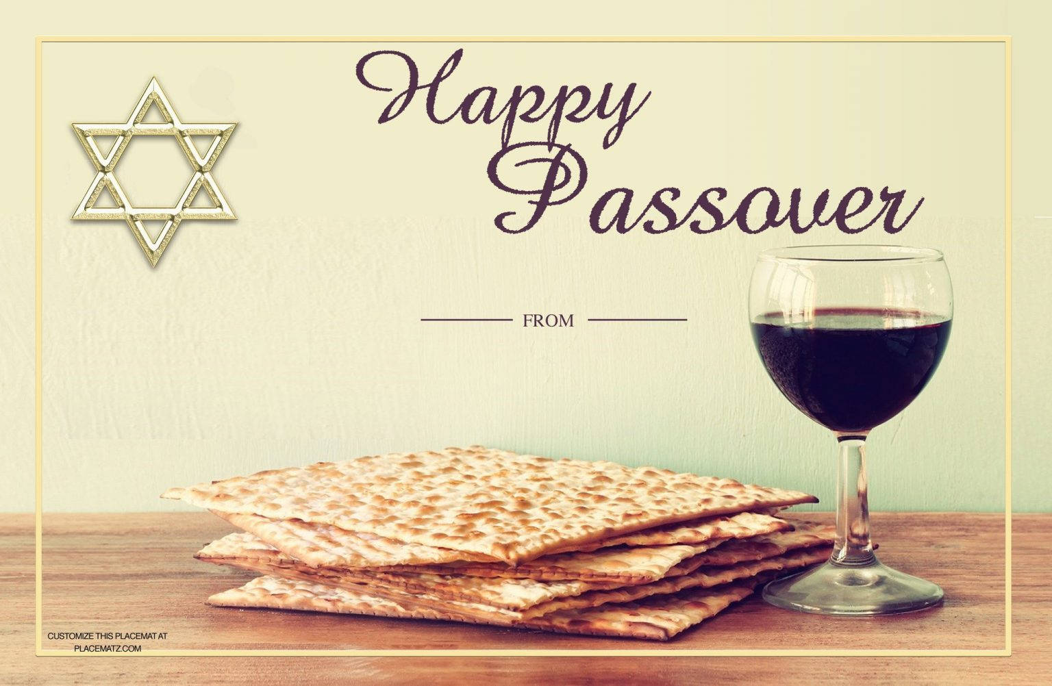 White Passover Aesthetic Wallpaper