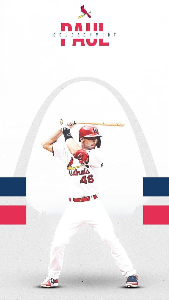 White Paul Goldschmidt Wallpaper