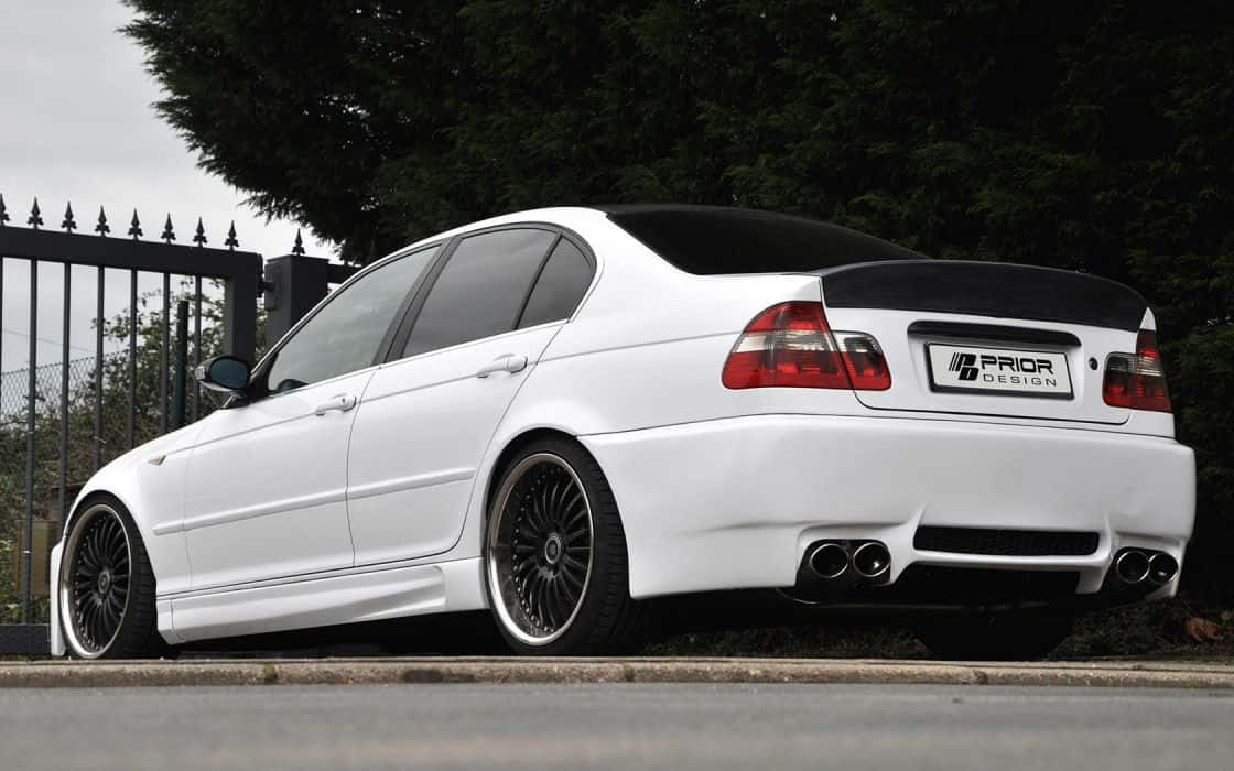 White Prior Design Bmw 3 Series Wallpaper