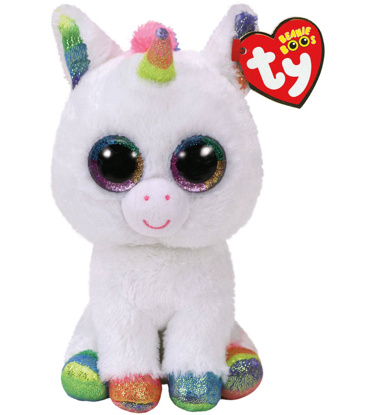 White Unicorn Beanie Boos Wallpaper