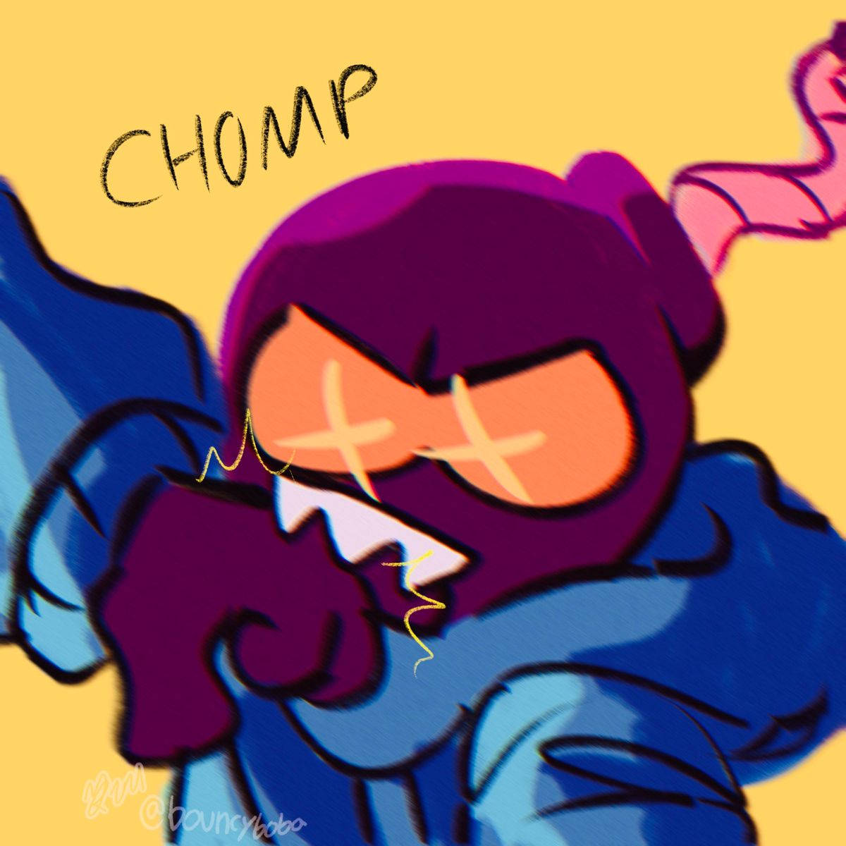 Whitty Chomp Wallpaper