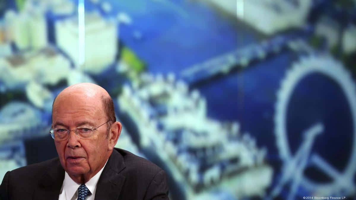 Wilbur Ross Interview Backdrop Wallpaper