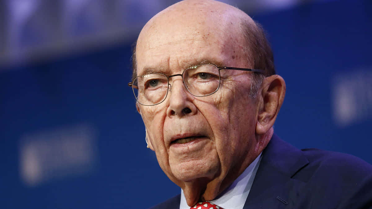 Wilbur Ross Speakingat Event Wallpaper