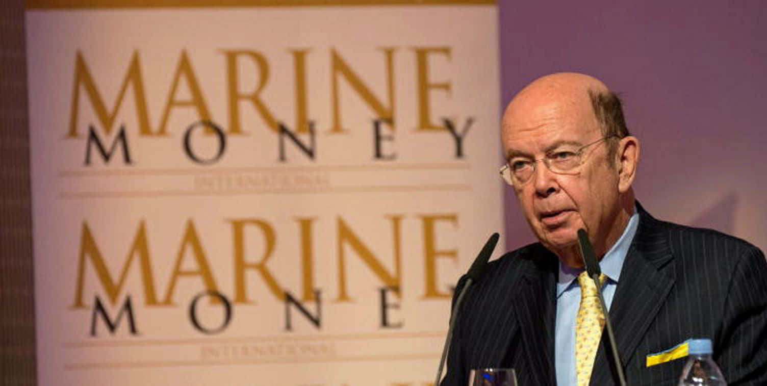 Wilbur Ross Speakingat Marine Money Event Wallpaper