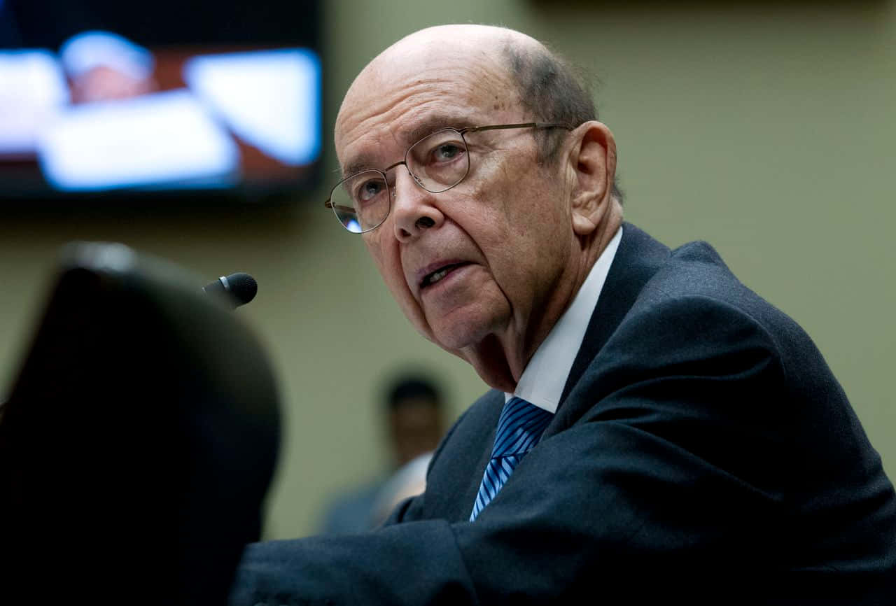 Wilbur Ross Testifying Congress Wallpaper