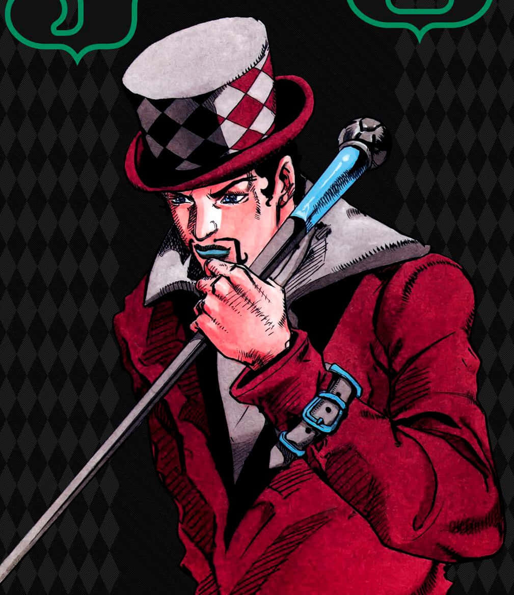 Will A Zeppeli Jojo Character Wallpaper