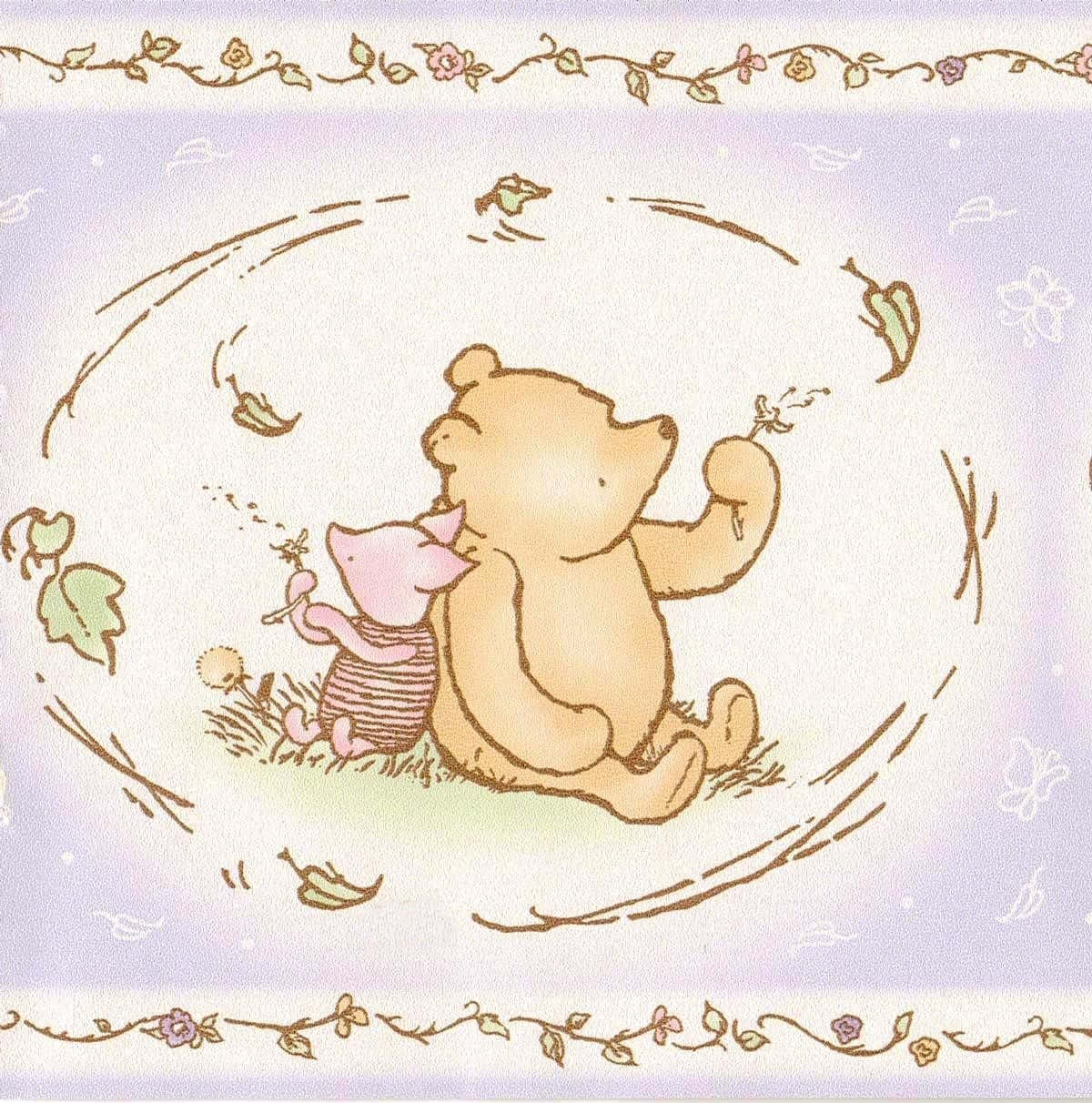 Winnie The Pooh Classic Piglet Wallpaper