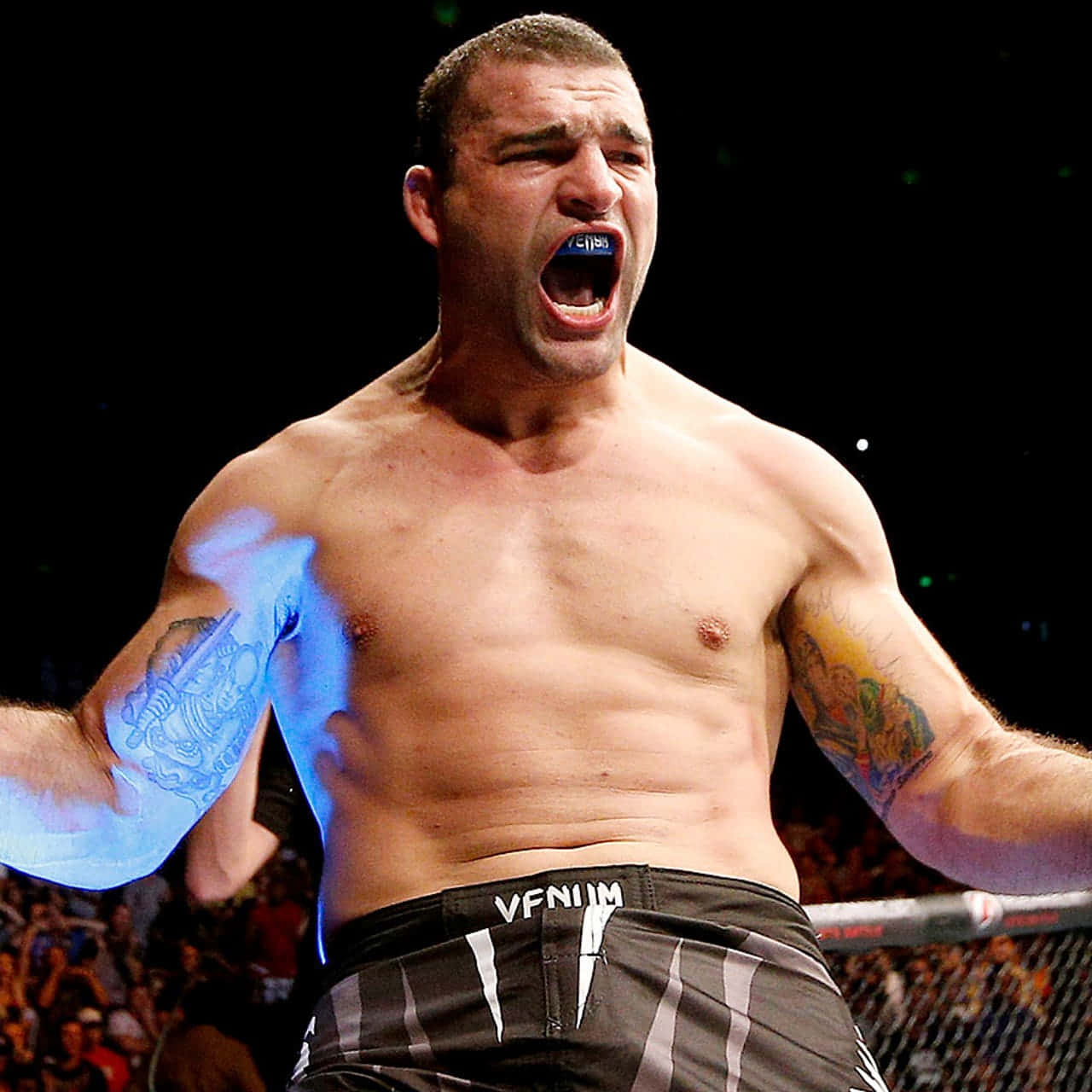 Winning Moment Of Mauricio Rua Wallpaper