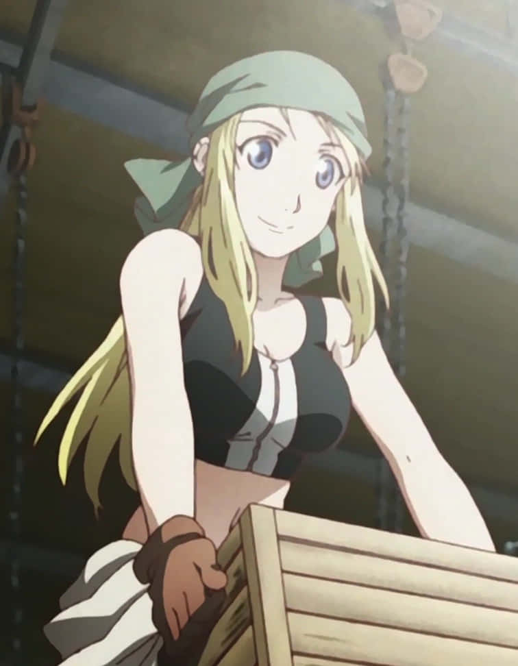 Winry Rockbell - The Charming Mechanic Wallpaper