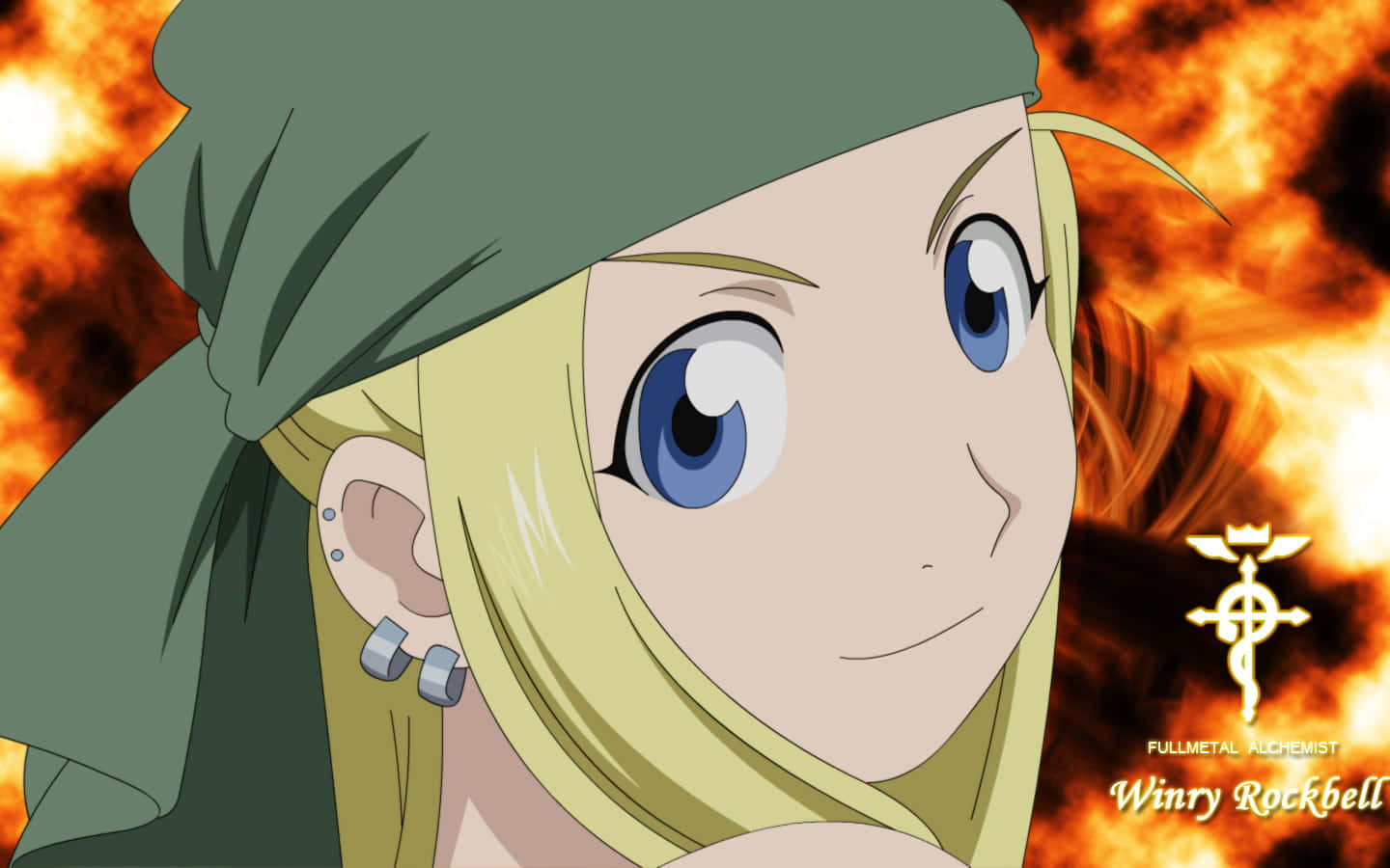 Winry Rockbell - The Skilled Mechanic Wallpaper