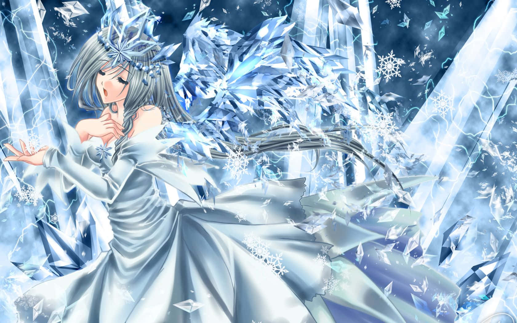 Winter Fun - Snow Angel Wallpaper