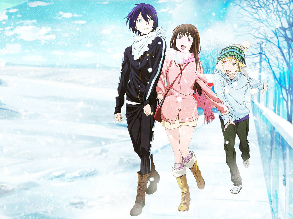 Winter Noragami Artwork Wallpaper