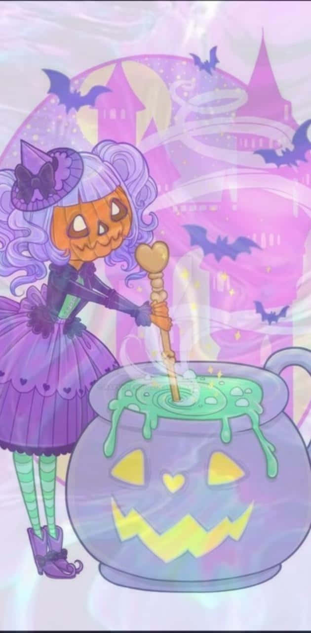 Witch In A Pastel World Wallpaper