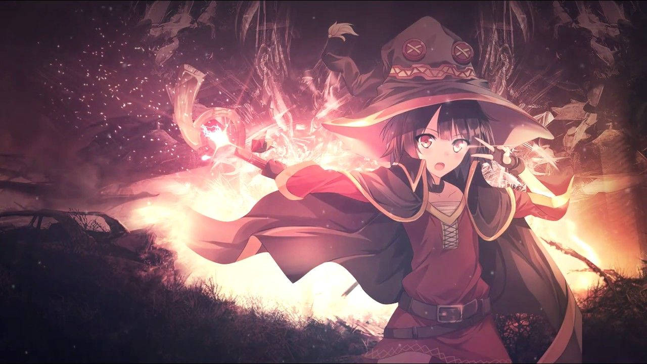 Witch Megumin Konosuba Wallpaper