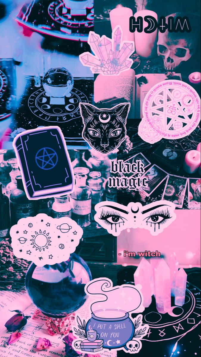 Witchcraft_ Aesthetic_ Collage Wallpaper