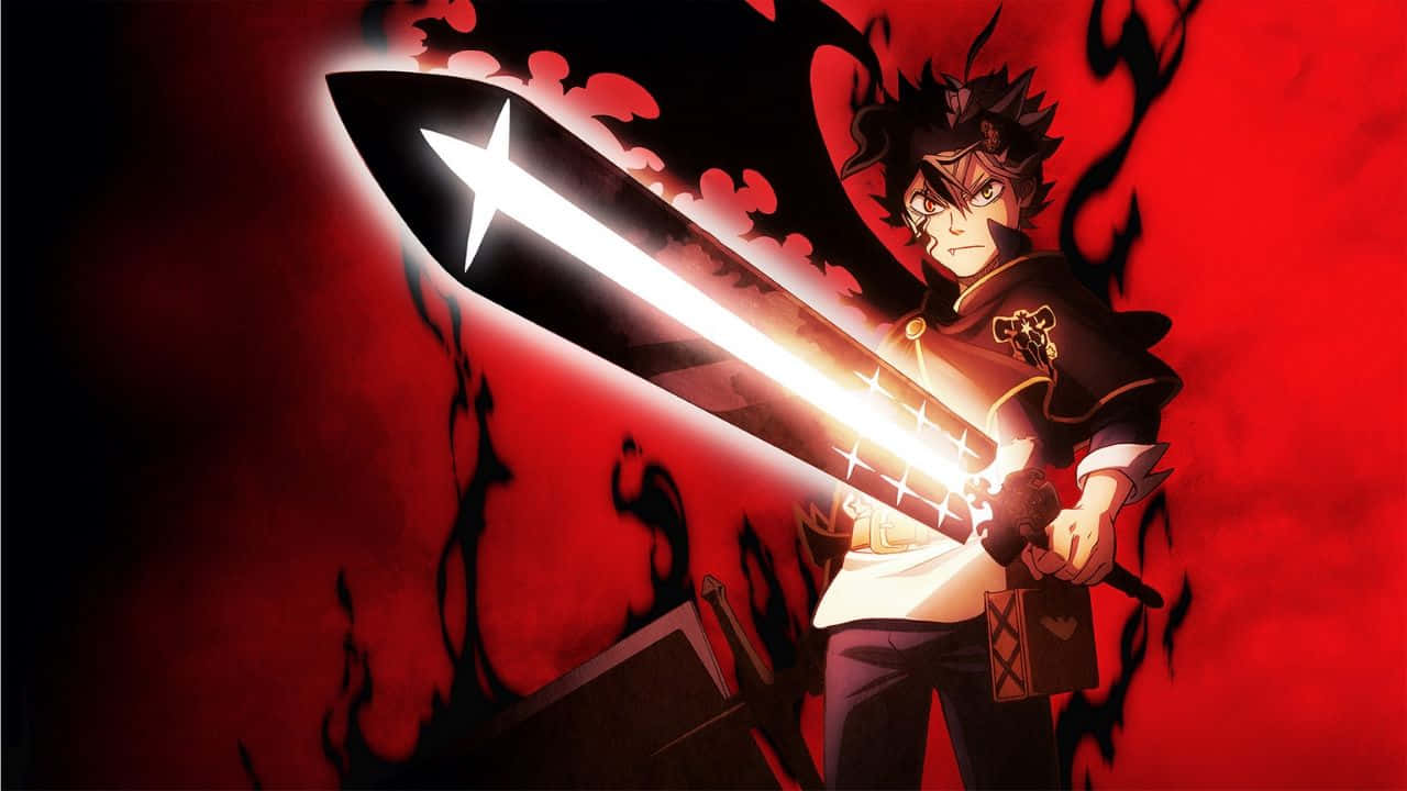 Witness The Power Of Asta Demon In Black Clover Wallpaper