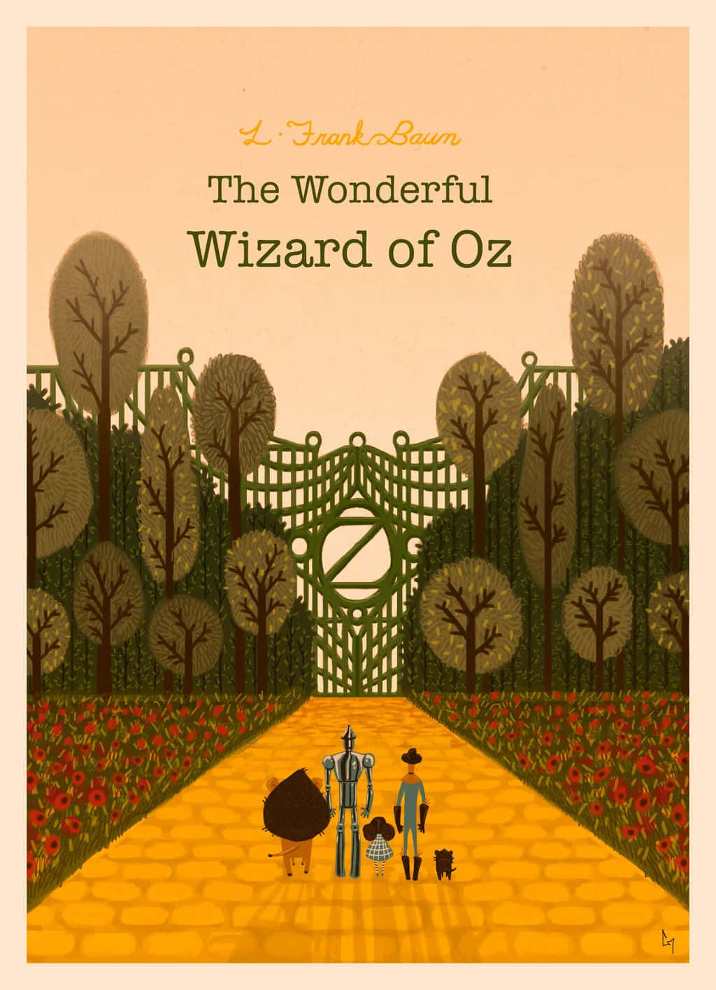 Wizard Of Oz Book Cover Artwork Wallpaper