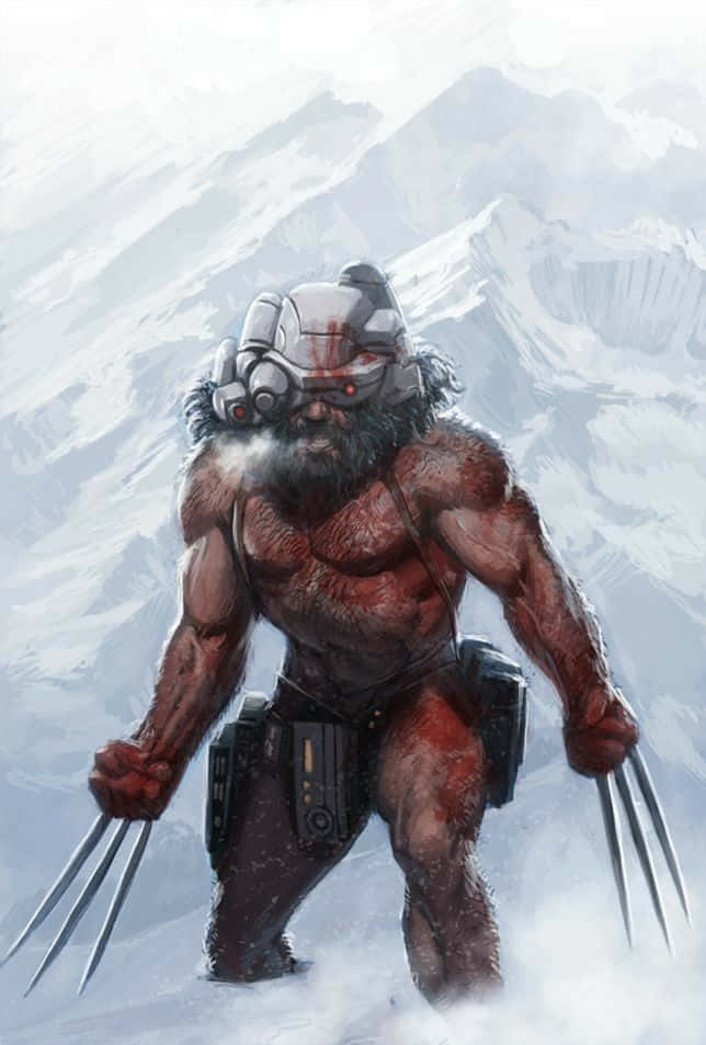 Wolverine_ Mountain_ Assault Wallpaper