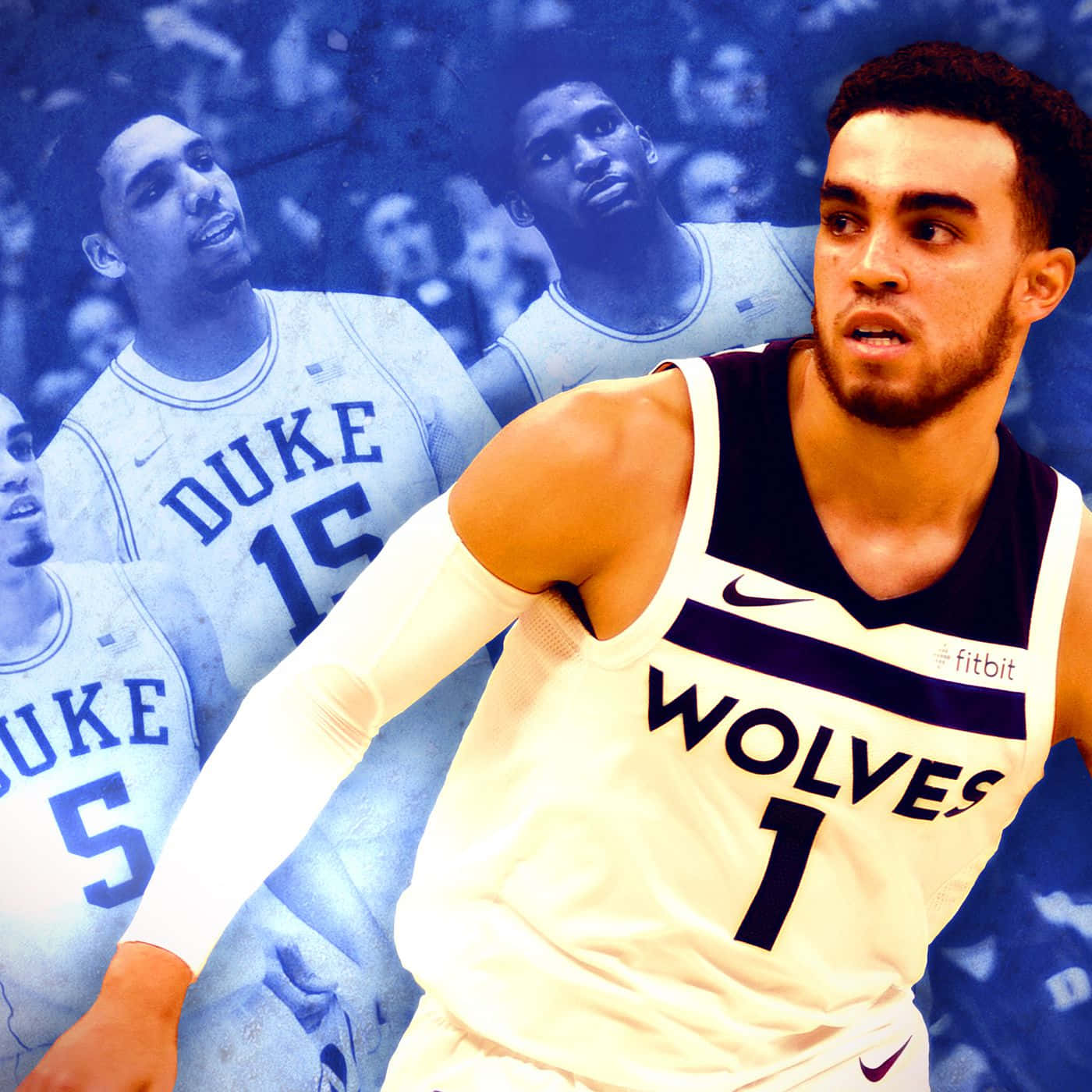 Wolves Number 1 Tyus Jones Wallpaper