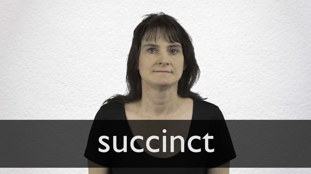 Woman Explaining Succinct Wallpaper