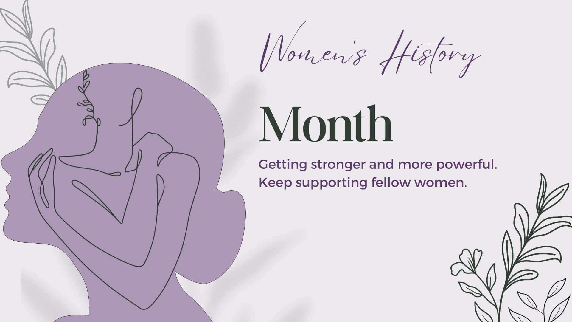 Women's History Month Wallpaper