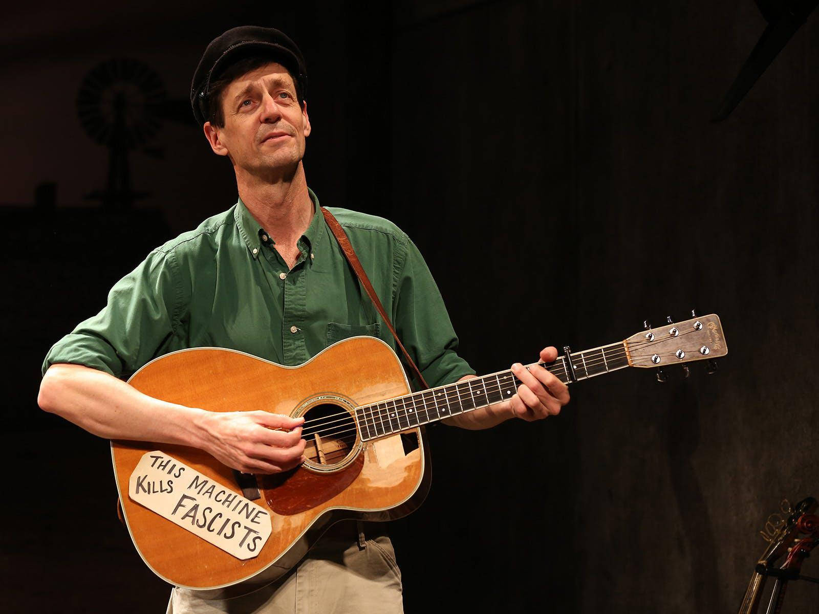 Woody Guthrie Musical With David Lutken Wallpaper