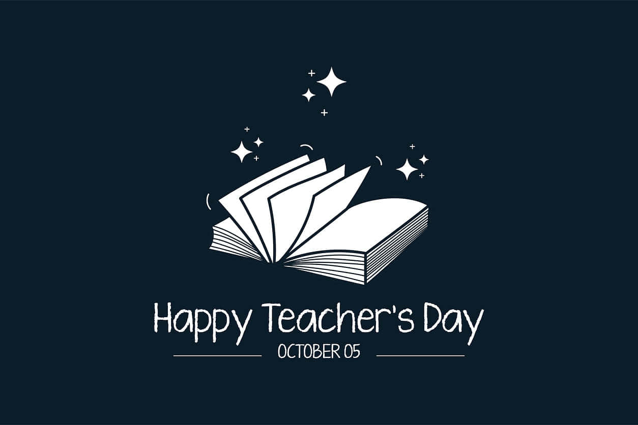 World Teachers Day Celebration Graphic Wallpaper