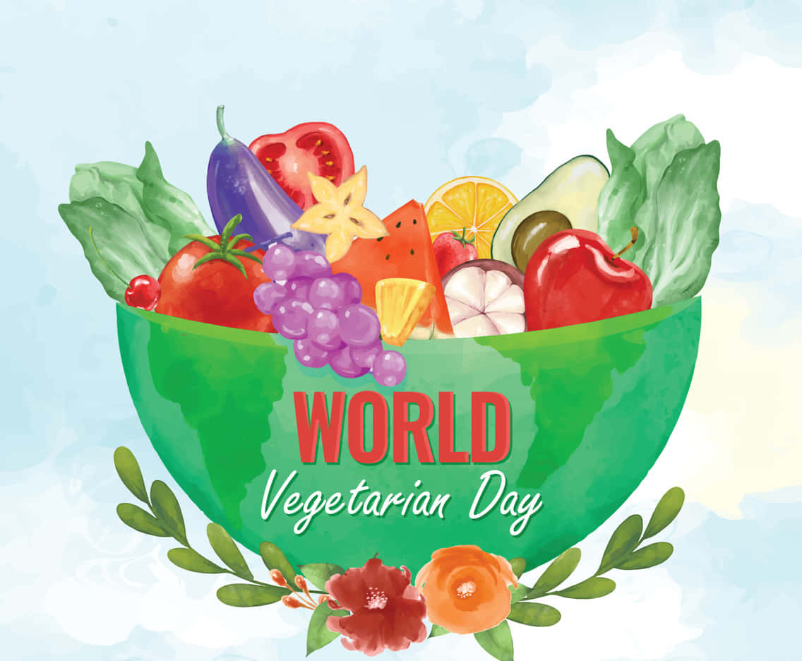 World Vegetarian Day Celebration Wallpaper