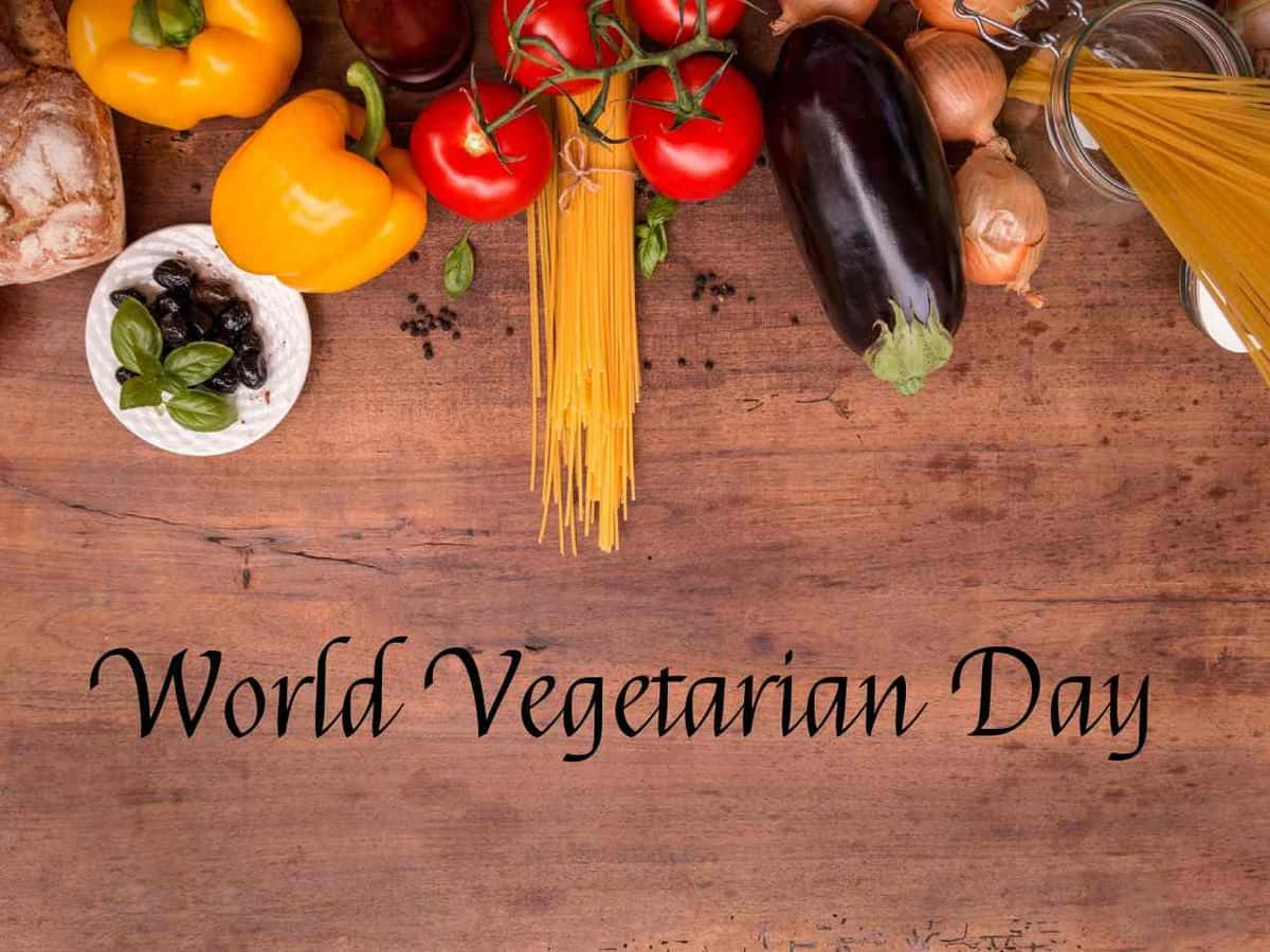 World Vegetarian Day Celebration Wallpaper