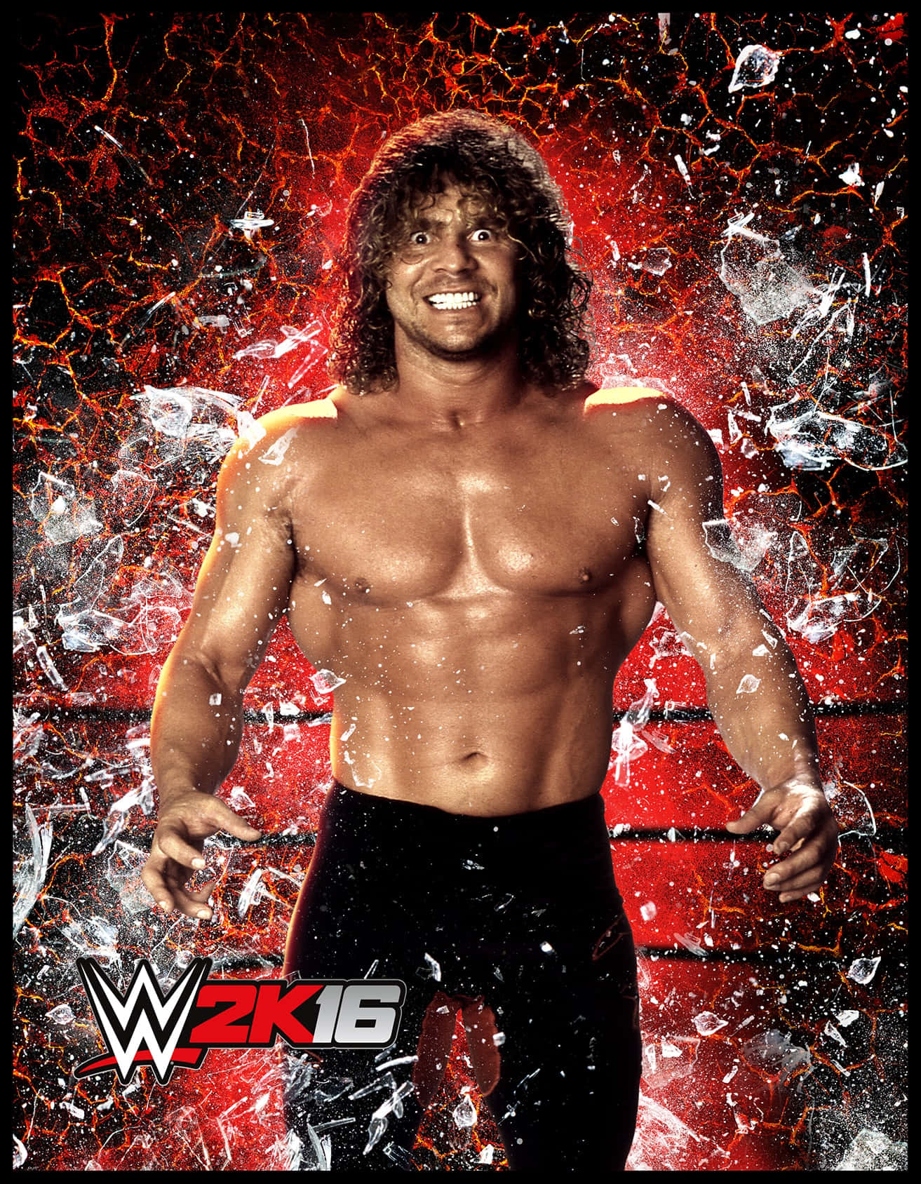 Wrestler Brian Pillman W2k16 Poster Wallpaper