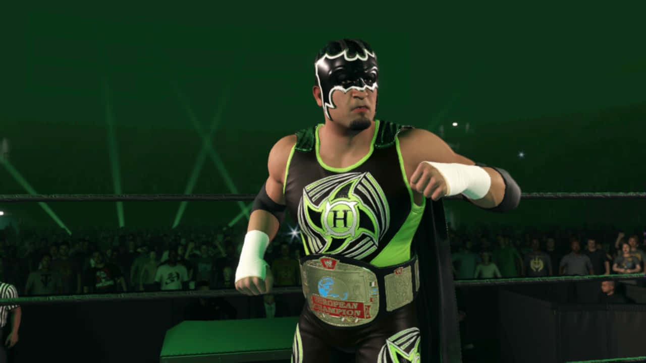 Wrestler Hurricane Championship Belt Wallpaper