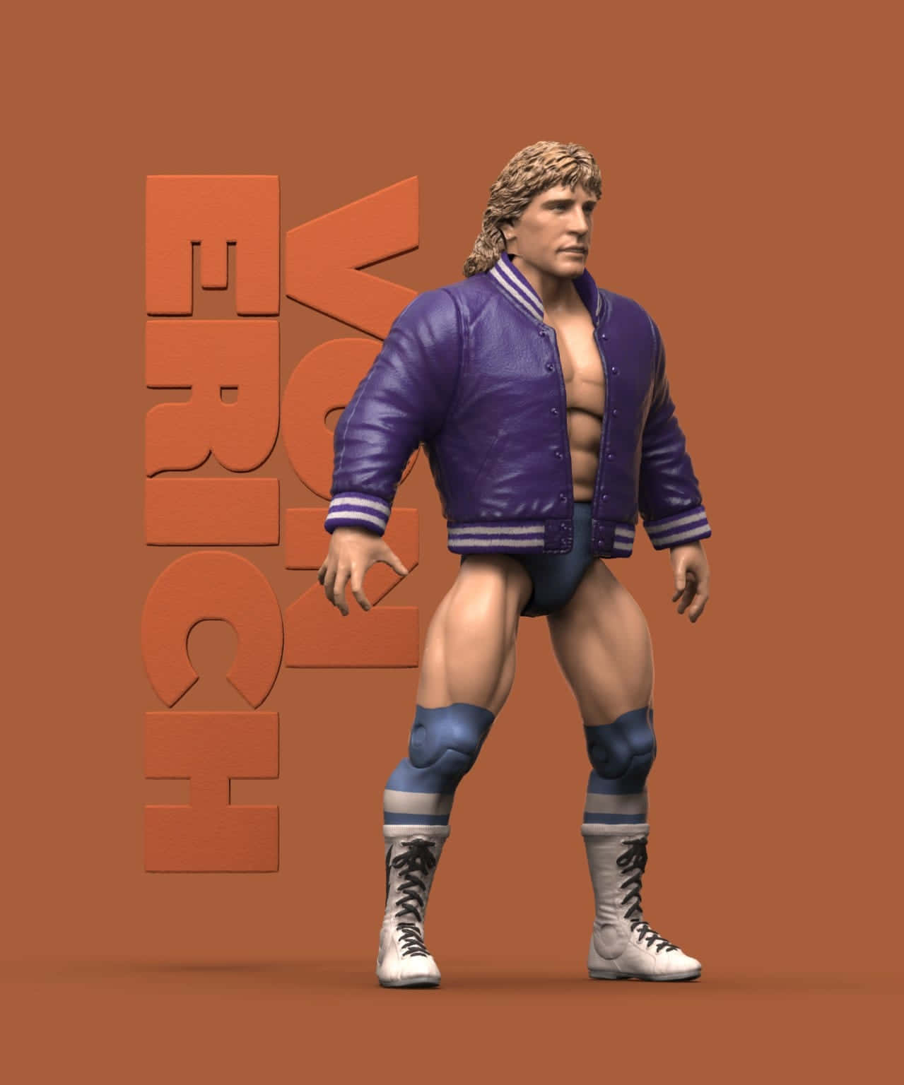 Wrestler Kerry Von Erich Merch Wallpaper