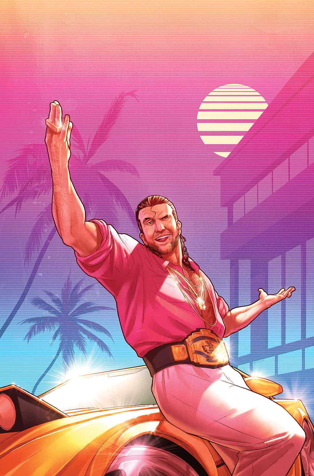 Wrestler Scott Hall Fan Art Wallpaper