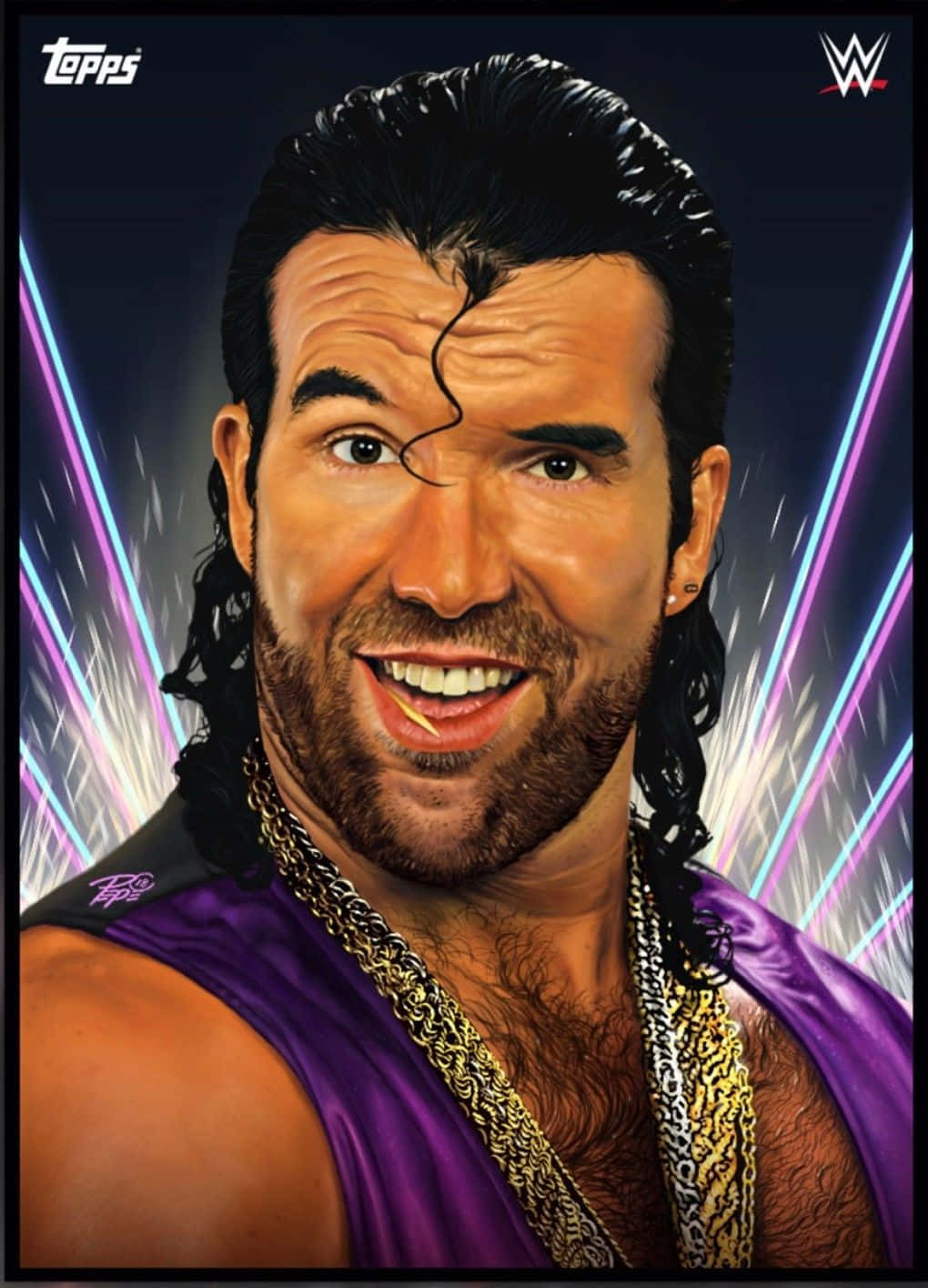 Wrestler Scott Hall Portrait Wallpaper