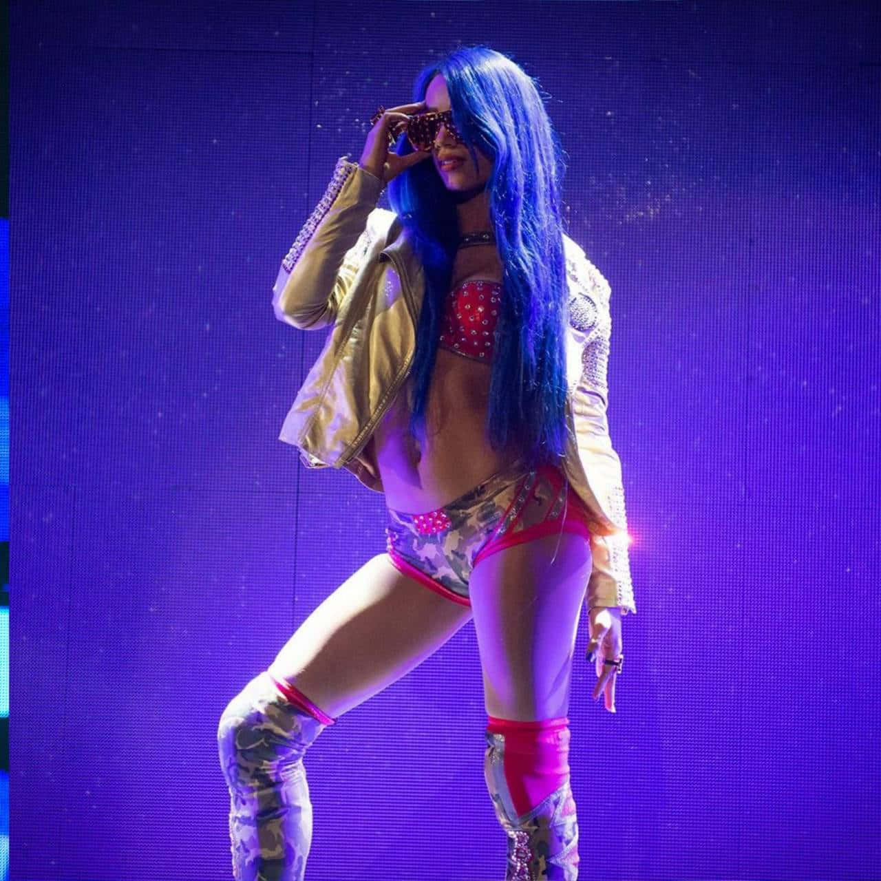 Wrestling Superstar Sasha Banks Wallpaper